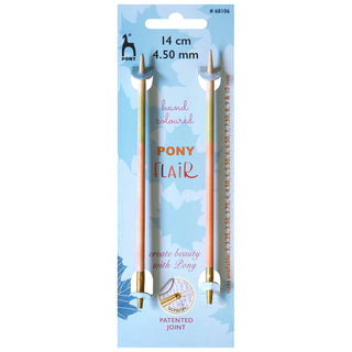 Pony Flair Interchangeable Circular Knitting Pins 14cm - Full range of sizes available!