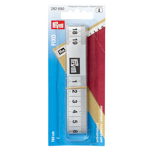 Prym Fixo Self-Adhesive Tape Measure 150cm/60"