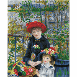 Diamond Dotz Diamond Painting Kit: "Two Sisters on the Terrace (Après Renoir)"