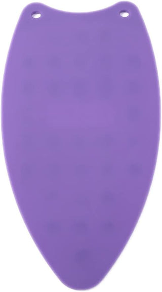 The Quilted Bear Large Silicone Iron Rest (purple)