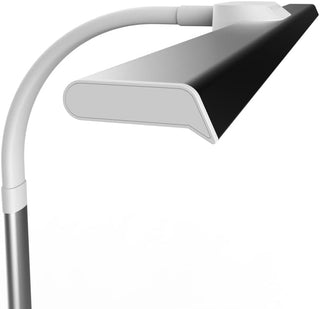 Native Lighting Task Lamp XL - White 2,100 Lux LED Light with Adjustable 80cm Wide Shade