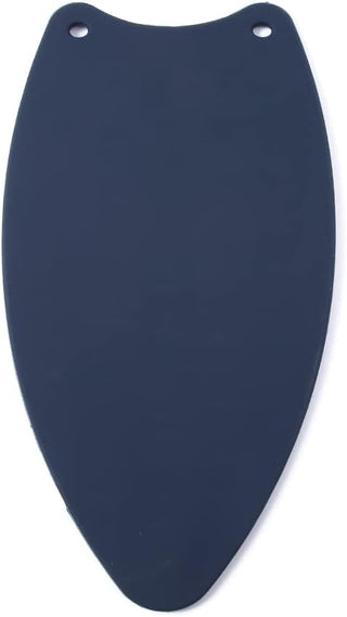 The Quilted Bear Large Silicone Iron Rest (Navy blue)