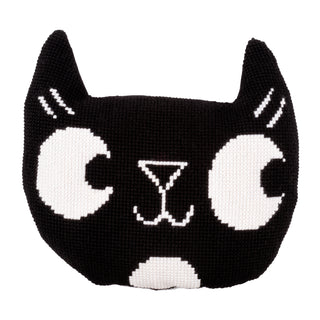 Vervaco Cross Stitch Kit Cushion Eva Mouton Black Cat