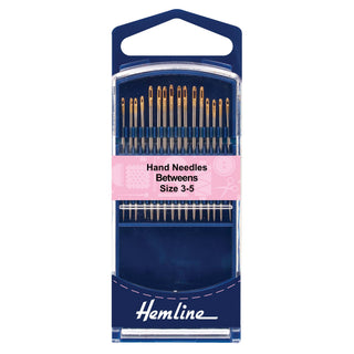Hemline Premium Betweens Sewing Needles 3-5