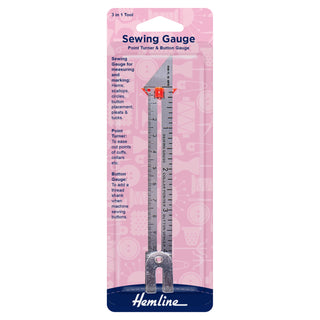 Hemline Sewing and Button Gauge