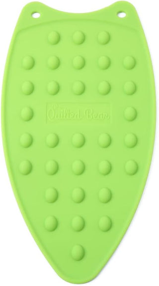 The Quilted Bear Large Silicone Iron Rest (Lime green)