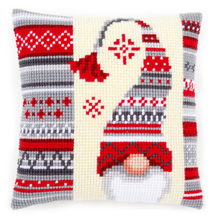 Vervaco Christmas Elf Grey Cross Stitch Kit