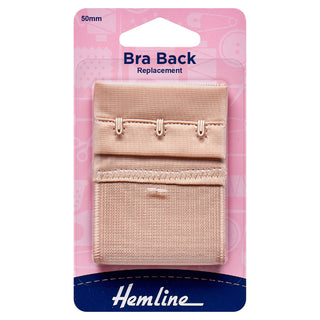 Hemline Nude Bra Back Replacement 50mm