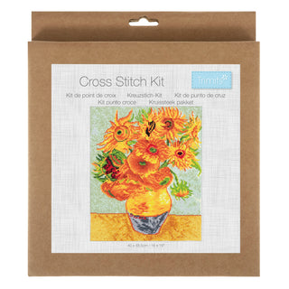 Trimits Counted Cross Stitch Kit: Large: Autumn Bloom