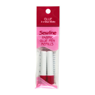 Sewline Water Soluble Glue Stick Refill Blue