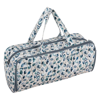 Hobby Gift Knitting Bag with Pin Case: Botanical