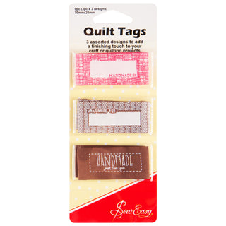 Sew Easy Homemade Design Quilt Tags