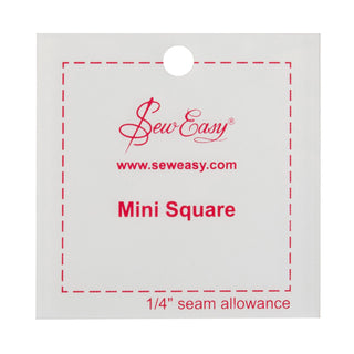 Sew Easy Mini Square Quilting/Patchwork Template 2.5" x 2.5"