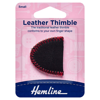 Hemline Small Traditional Leather Thimble