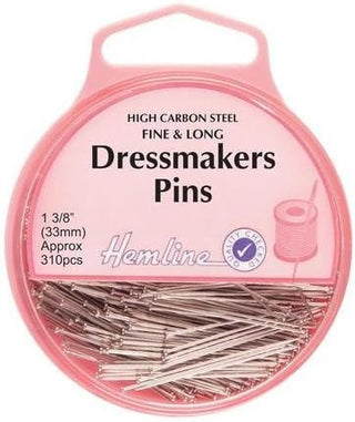 Hemline 32mm Fine Dressmaker's Pins