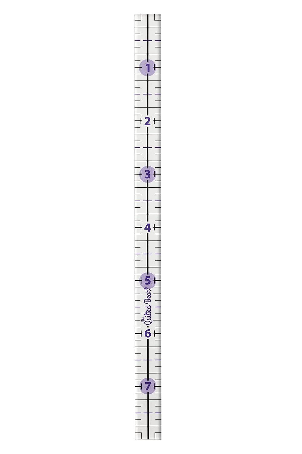 Beqar Ruler The Quilted Bear Non-Slip Acrylic Quilting Rulers (0.5