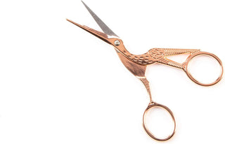 The Quilted Bear Rose gold Embroidery Scissors (4.5")