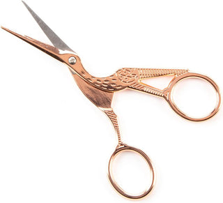 The Quilted Bear Rose gold Embroidery Scissors (3.5")