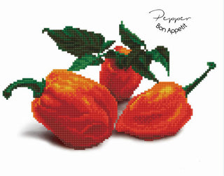 Diamond Dotz Pepper Bon Appetit Diamond Painting Kit
