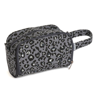 Hobby Gift Crochet Bag with Side Pocket: Leopard