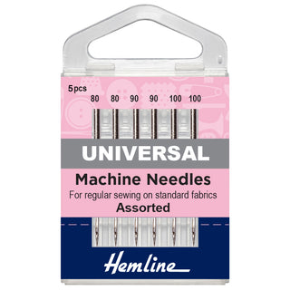 Hemline Universal Assorted Heavy Machine Needles