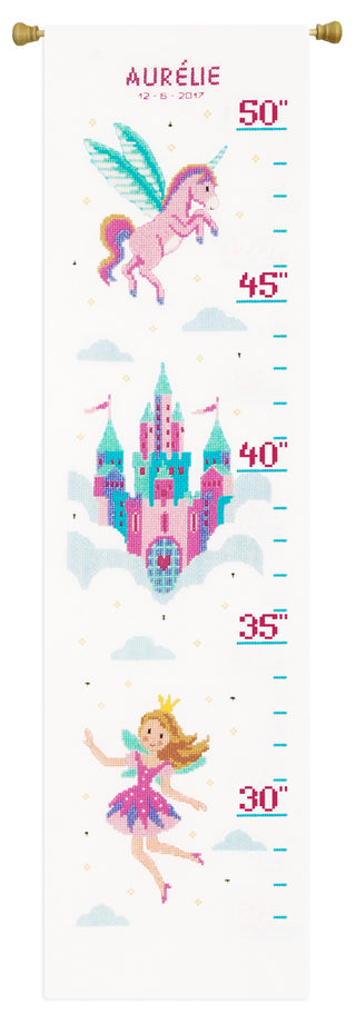 Vervaco Princess & Unicorn Cross Stitch Kit