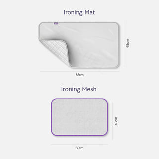 The Quilted Bear Travel Iron Mat and Mesh Ironing Cloth