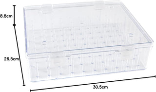 The Quilted Bear 80 Spool Sewing Thread Storage Box