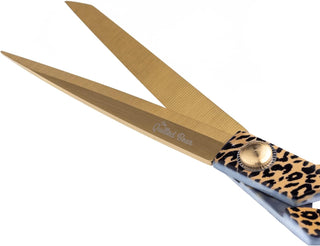 The Quilted Bear Leopard Print Fabric Scissors (8.5")