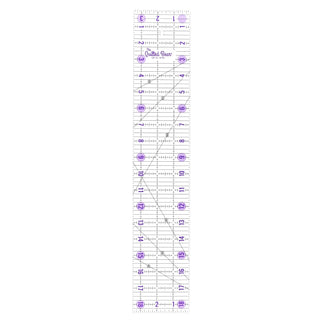The Quilted Bear Non-Slip Acrylic Quilting Rulers (3.5" x 18.5")