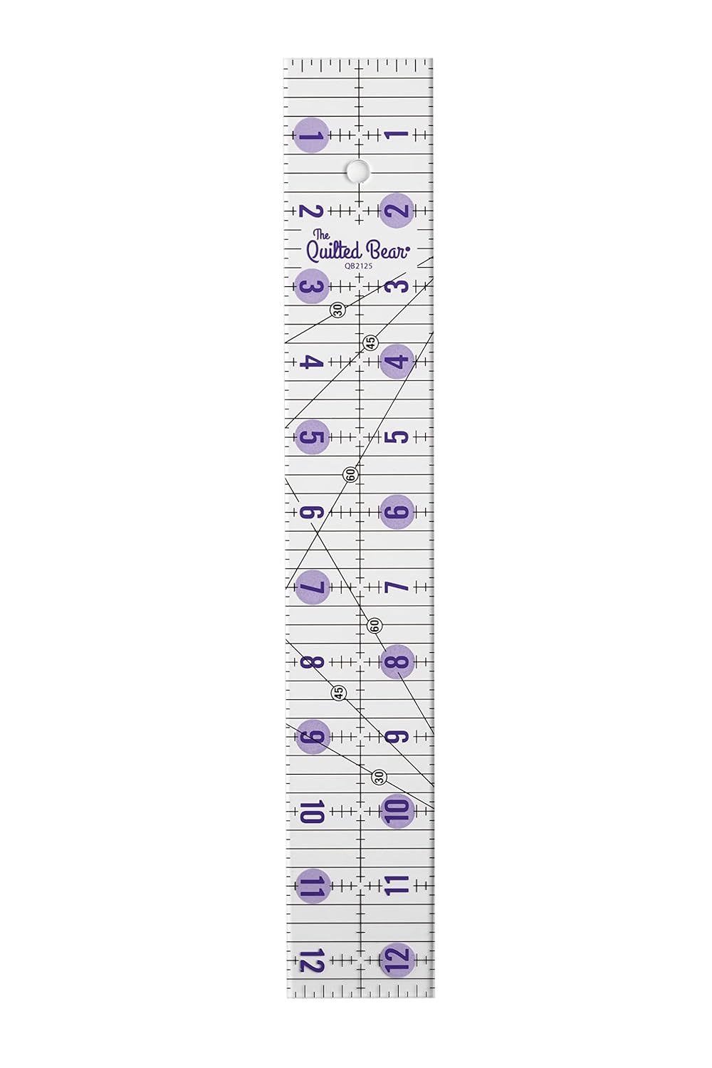 Beqar Ruler The Quilted Bear Non-Slip Acrylic Quilting Rulers (2