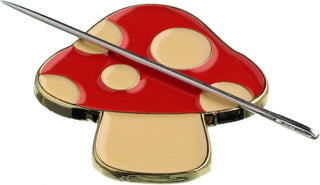 The Quilted Bear Magnetic Needle Minder (Mushrooms)
