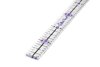 The Quilted Bear Non-Slip Acrylic Quilting Rulers (0.5" x 8")