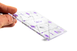 The Quilted Bear Non-Slip Acrylic Quilting Rulers (4.5" x 4.5")