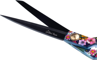 The Quilted Bear Floral Print Fabric Scissors (8.5")