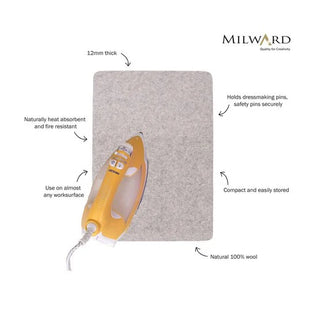 Milward Wool Pressing Mat 11.5" x 16.5" (42cm x 29.7cm)