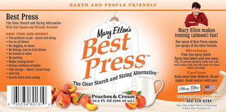 Mary Ellen Best Press Ironing Spray 33oz - Peaches & Cream