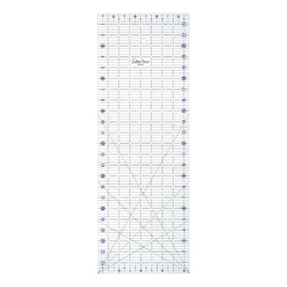 The Quilted Bear Non-Slip Acrylic Quilting Rulers (8.5" x 24")