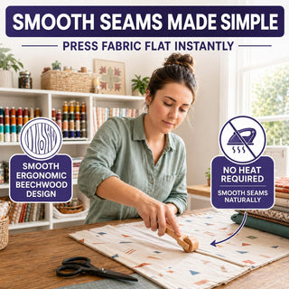 The Quilted Bear Wooden Seam Roller