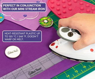 The Quilted Bear Hot Ironing Ruler (4" x 14")