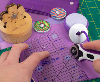 The Quilted Bear Rotary Blade Sharpener for 28mm and 45mm Blades