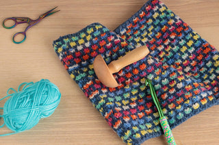 The Quilted Bear Wooden Darning Mushroom