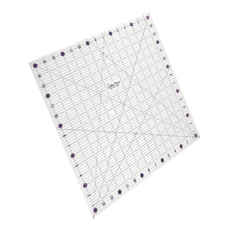 The Quilted Bear Non-Slip Acrylic Quilting Rulers (15.5" x 15.5")