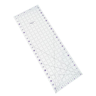 The Quilted Bear Non-Slip Acrylic Quilting Rulers (8.5" x 24")