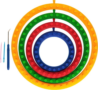 The Quilted Bear Round Knitting Loom Set