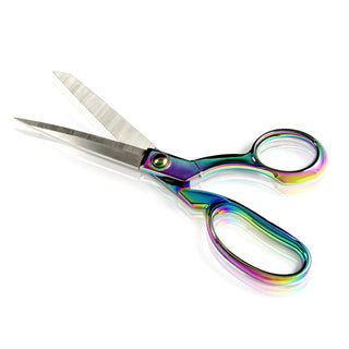 Hemline Rainbow Dressmaking Scissors 21cm/8.25"