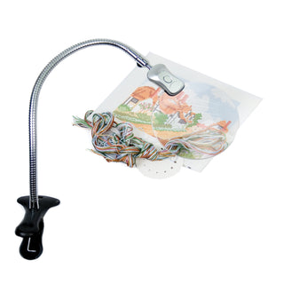 PURElite Large Magnifying Clip-On Lamp