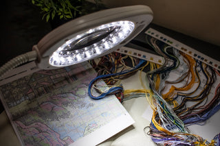 PURElite 4-in-1 LED Magnifying Craft Lamp