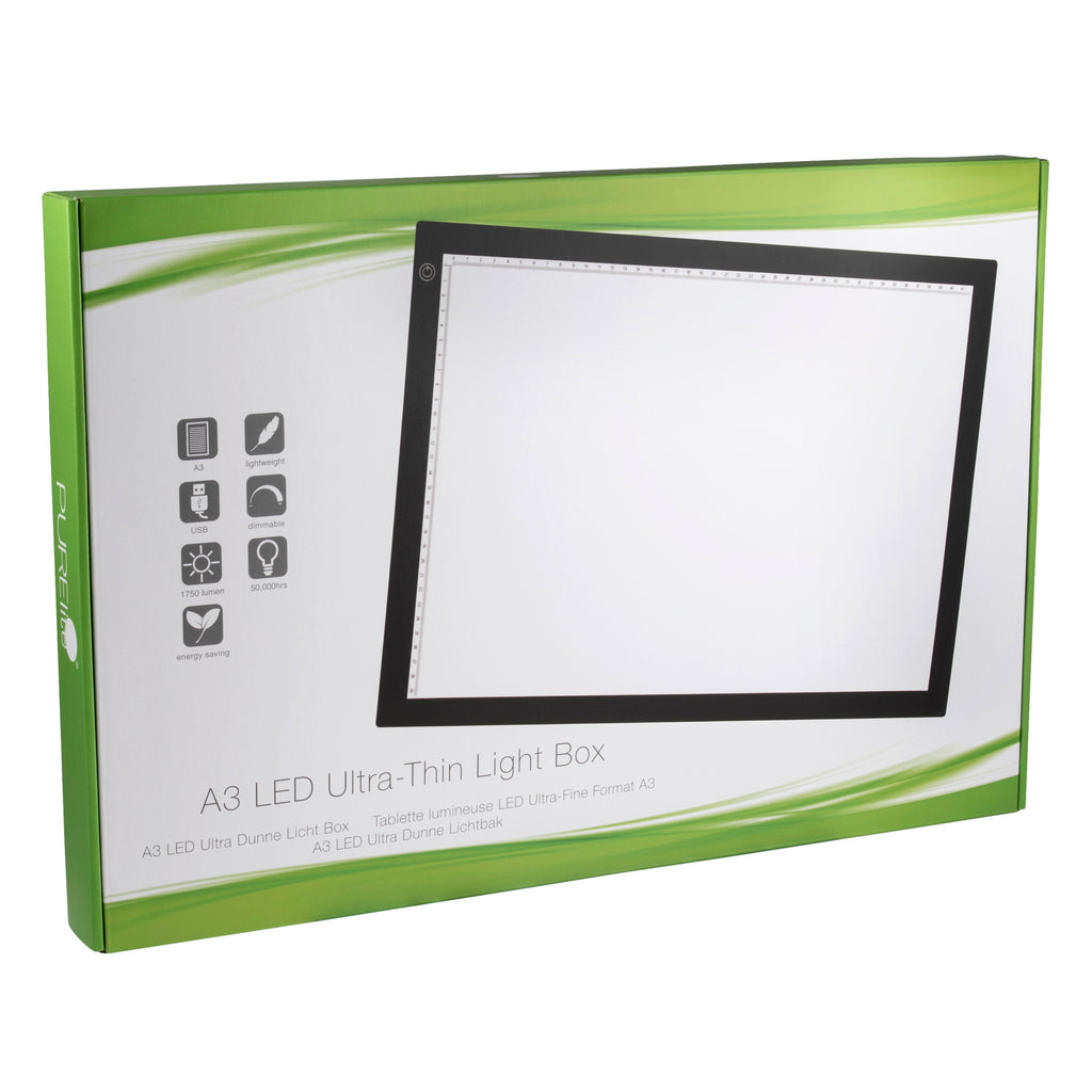 PURElite Ultra-Thin A3 LED Light Box – The Quilted Bear