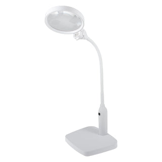 PURElite Multi-Use Magnifier and Table Lamp - White
